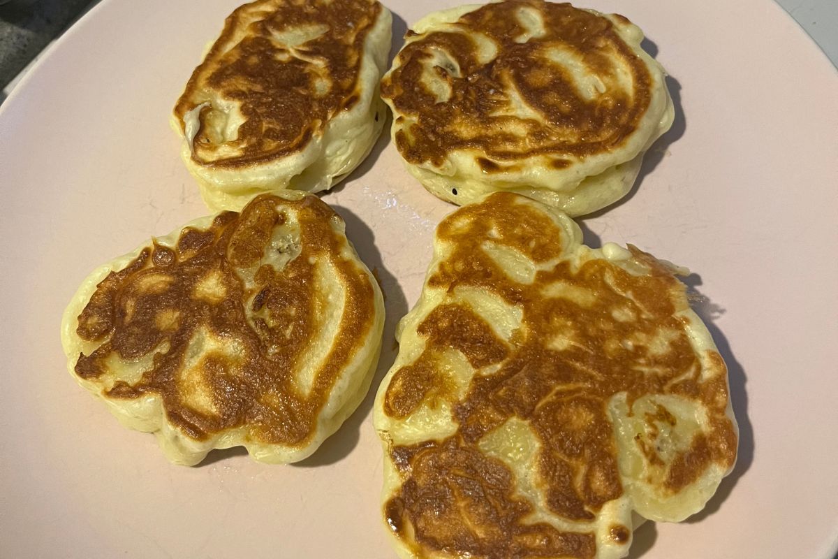 proteinowe racuchy z bananem